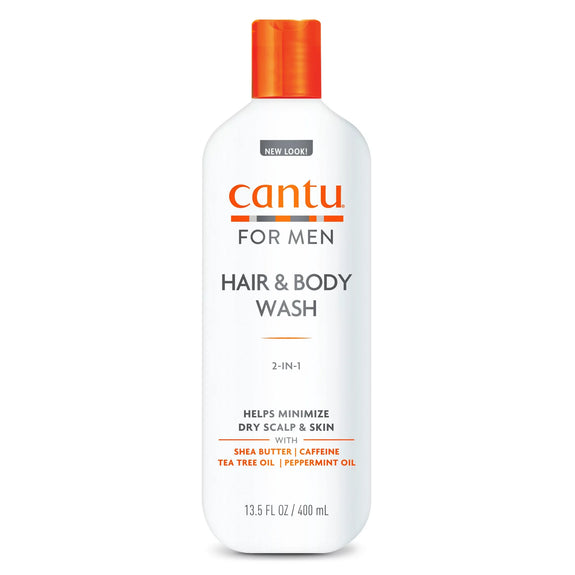 Cantu for Men 2-in-1 Hair & Body Wash, 13.5 oz