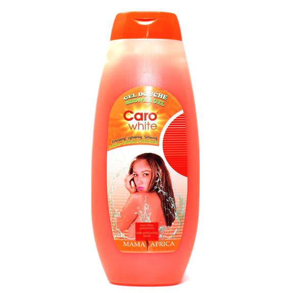 CARO WHITE EXFOLIATING LIGHTENING SHOWER GEL BY MAMA AFRICA 750 ML