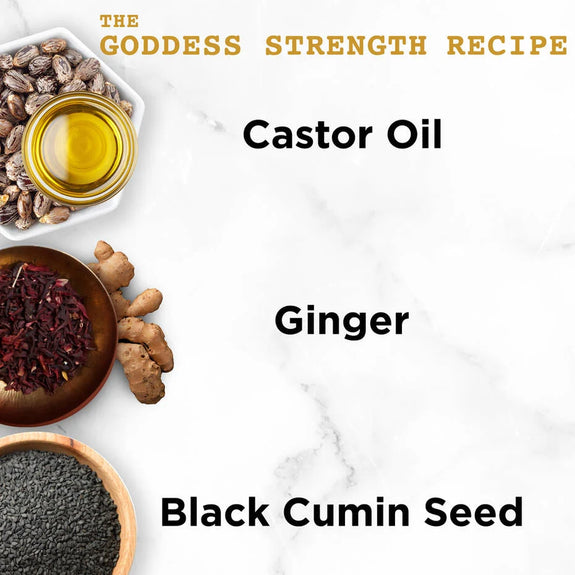 CAROL'S DAUGHTER GODDESS STRENGTH FORTIFYING CONDITIONER WITH CASTOR OIL 11 0Z