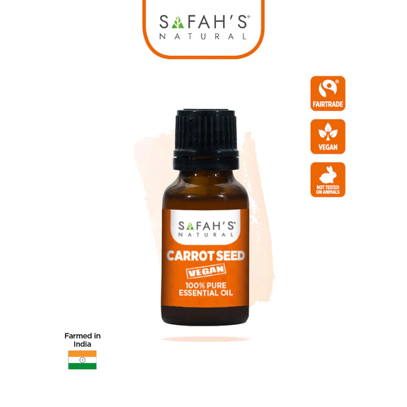 SAFAH'S' CARROT SEED ESSENTIAL OIL (100% PURE) - 15ML