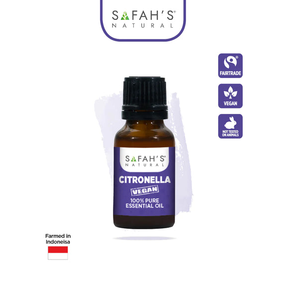 SAFAH'S' CITRONELLA ESSENTIAL OIL (100% PURE) - 15ML