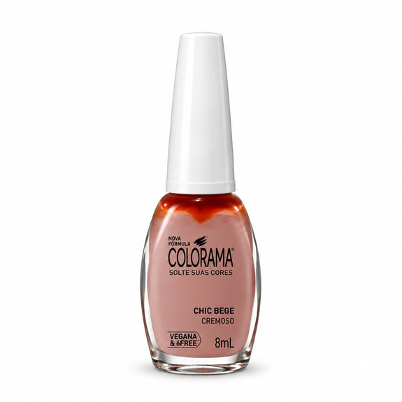 Colorama Chic Bege Creamy Nail Polish 8ml