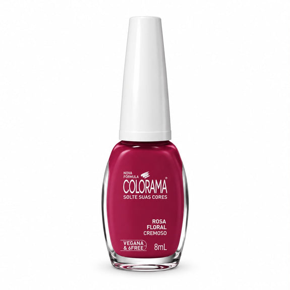 Colorama Rosa Floral Creamy Nail Polish 8ml