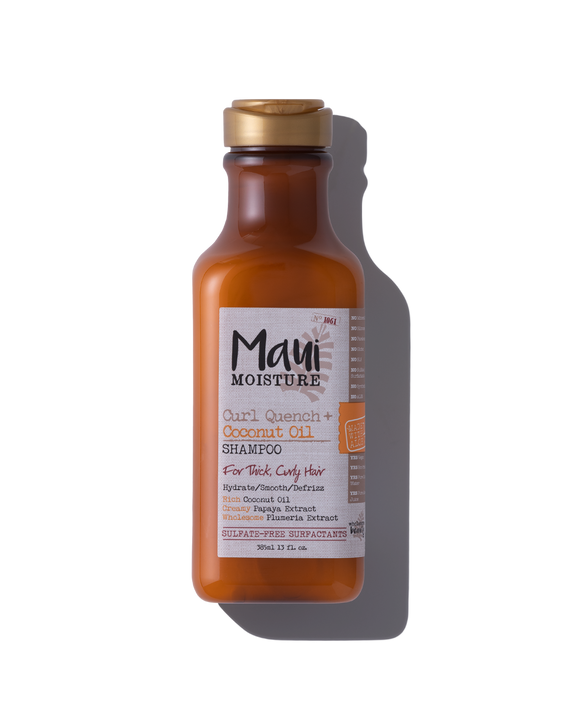 MAUI MOISTURE Curl Quench + Coconut Oil Shampoo