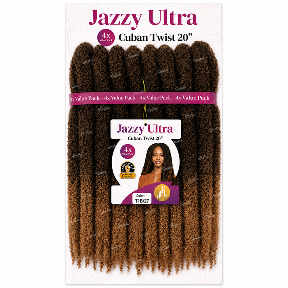 Jazzy Ultra Cuban Twist 20" 4X Pack