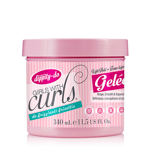Dippity-Do Girls Curl Shaping Gelée, Light Hold  11.5OZ