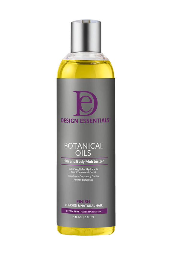 DESIGN ESSENTIALS  Botanical Oils Hair And Body Moisturizer-4 OZ