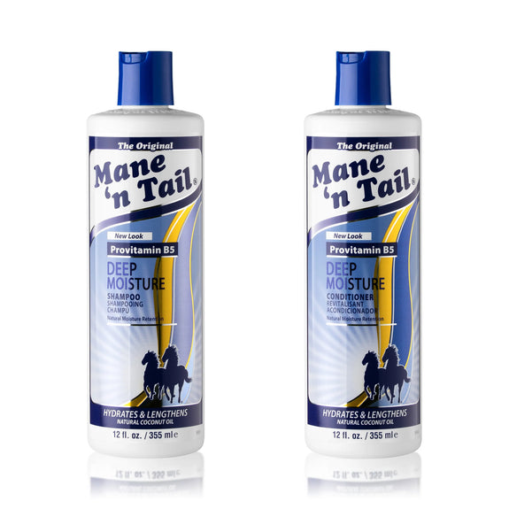 MANE N TAIL DEEP MOISTURE SHAMPOO AND CONDITIONER DUAL SET