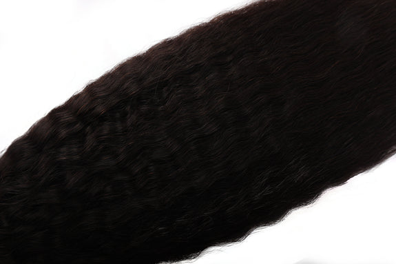 Dressmaker 100% Unprocessed Virgin Brazilian Boho Braids Kinky Straight Bulk 18" Natural Color