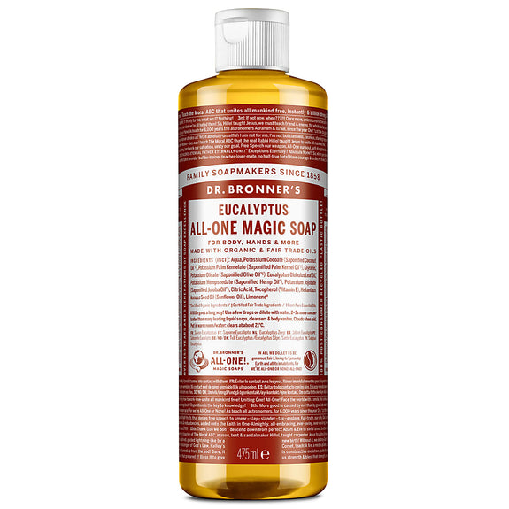 DR.BRONNER'S PURE CASTILE LIQUID SOAP  EUCALYPTUS ALL-ONE MAGIC SOAP