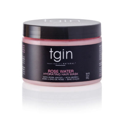 TGIN Rose Water Hydrating Hair Mask- 12oz