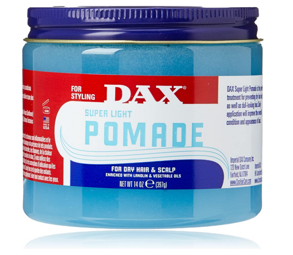 Dax Super Light Pomade For Dry Hair & Scalp Enriched With Lanolin & Vegetable oils