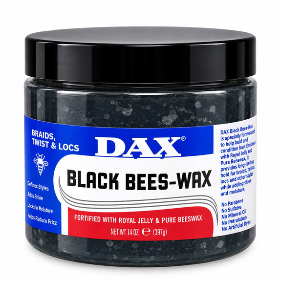 Dax Black Bees Wax Fortified With Royal Jelly & Pure Beeswax 397g/14oz