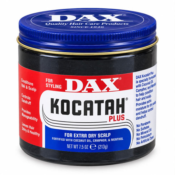 Dax kocatah for extra dry scalp fortified with coconut oil 213g/7.5oz