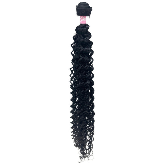 SLEEK REMY GORGEOUS 100%  PREMIUM SYNTHETIC VIRGIN HAIR DUPE DEEP WAVE