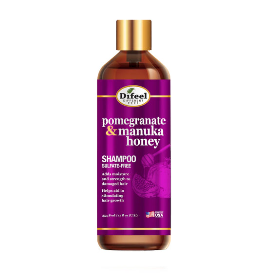 DIFEEL POMEGRANATE & MANUKA HONEY SULFATE-FREE SHAMPOO