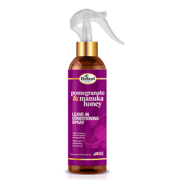 DIFEEL POMEGRANATE & MANUKA HONEY LEAVE-IN CONDITIONING SPRAY 8 OZ.