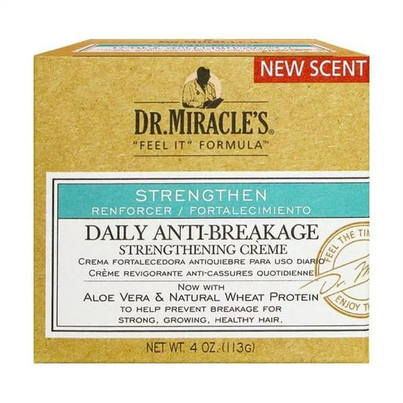 Dr.Miracles Strengthen Daily Antibreakage Creme, 4 Oz.