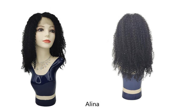 Dressmaker Wignus 100% Unprocessed Virgin Brazilian Swiss Lace Parting ALINA Wig