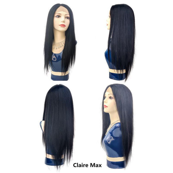 Dressmaker Wignus 100% Unprocessed Virgin Brazilian Swiss Lace Parting CLAIRE MAX Wig