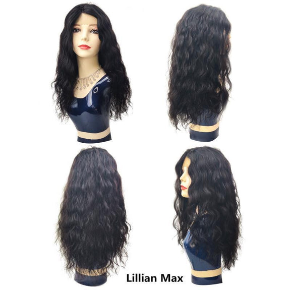 Dressmaker Wignus 100% Unprocessed Virgin Brazilian Swiss Lace Parting LILLIAN MAX Wig