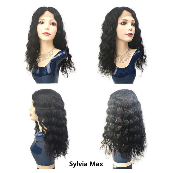 Dressmaker Wignus 100% Unprocessed Virgin Brazilian Swiss Lace Parting SYLVIA MAX Wig
