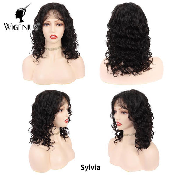 Dressmaker Wignus 100% Unprocessed Virgin Brazilian Swiss Lace Parting SYLVIA Wig