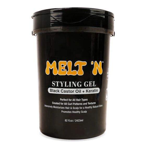 EBIN MELT'N Styling Gel - Black Castor Oil + Keratin