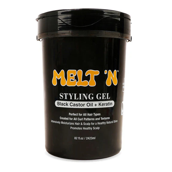 Ebin Melt’N Styling Gel Black Castor Oil + Keratin 2423ml