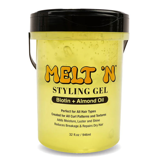 EBIN MELT'N Styling Gel - Almond Oil + Biotin