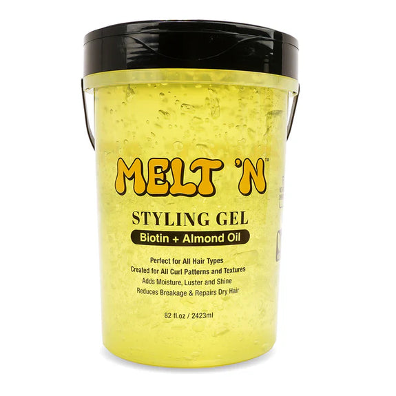 Ebin Melt’N Styling Gel  Almond Oil + Biotin 2423ml