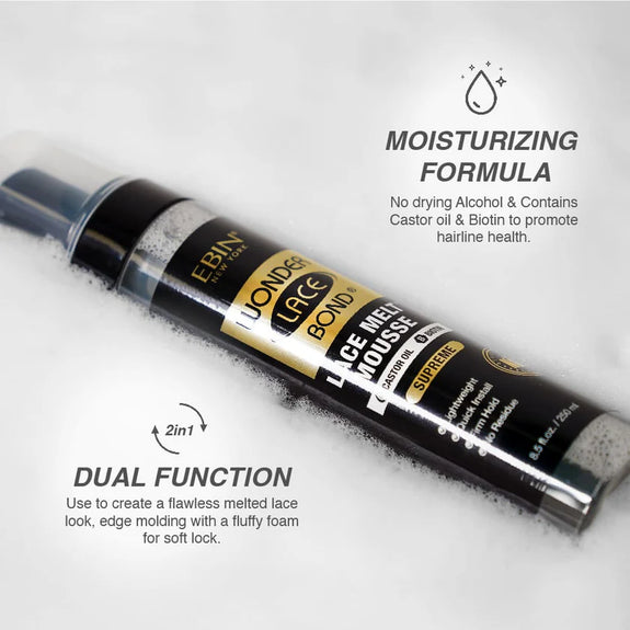 Ebin Wonder Lace Bond Lace Melt Lightweight Mousse Supreme 100ml