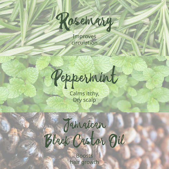 TROPIC ISLE LIVING HAIR GRO ROSEMARY MINT GROWTH OIL 118ML