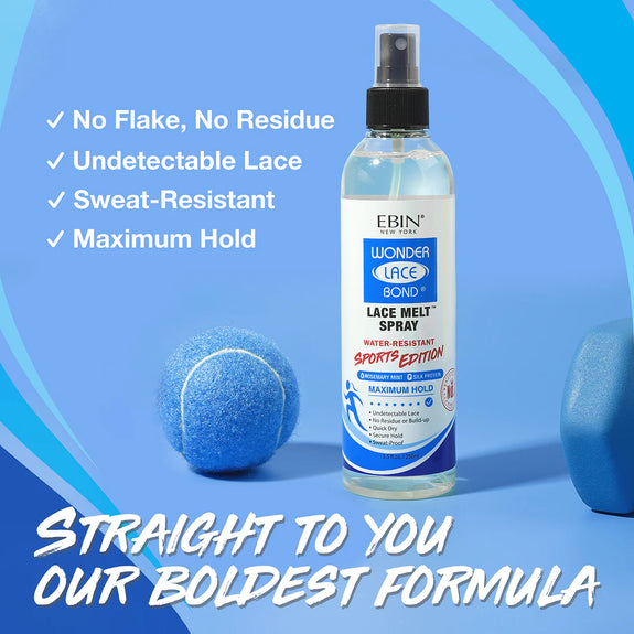 Ebin Wonder Lace Bond Lace Melt Spray Sports Edition 100ml