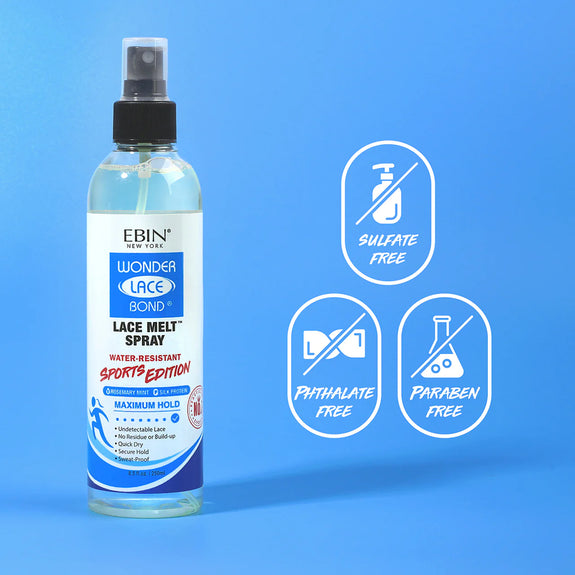 Ebin Wonder Lace Bond Lace Melt Spray Sports Edition 100ml