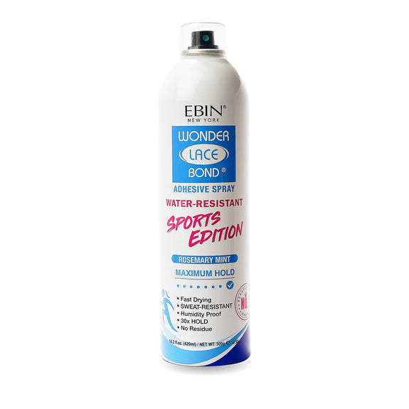 Ebin Wonder Lace Bond Adhesive Spray Sports Edition 420ml