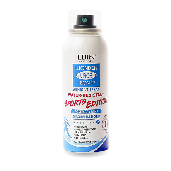 Ebin Wonder Lace Bond Adhesive Spray Sports Edition 80ml