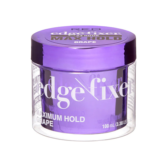 Red By Kiss Edge Fixer 24 Hour Edge Control Max Hold Non-Flaxing Wax Grape 100ML