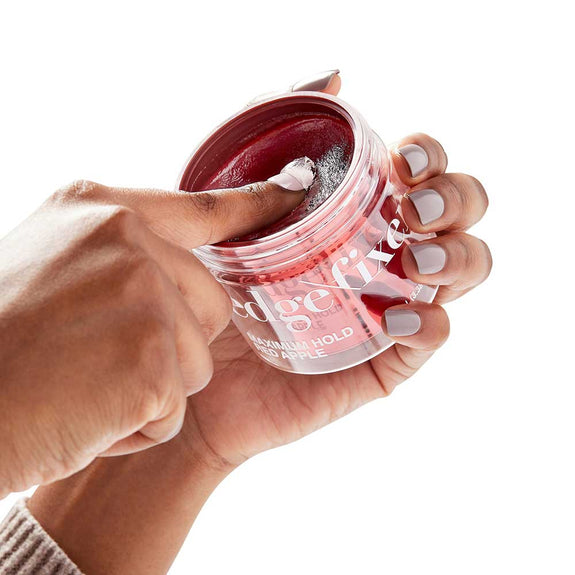 Red By Kiss Edge Fixer 24 Hour Edge Control Max Hold Non-Flaxing Wax Red Apple 100ML
