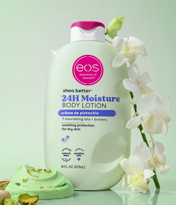 Eos 24H Moisture Creme De Pistachio body lotion 473ml/16oz