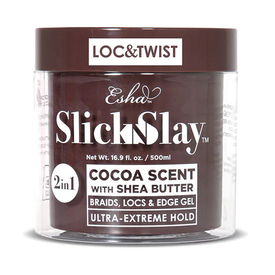 ESHA Slick N Slay 2-IN-1 Braid & Edge Gel - COCOA & SHEA BUTTER