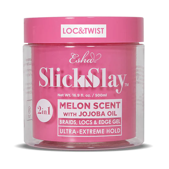 ESHA Slick N Slay 2-IN-1 Braid & Edge Gel - MELON & JOJOBA OIL