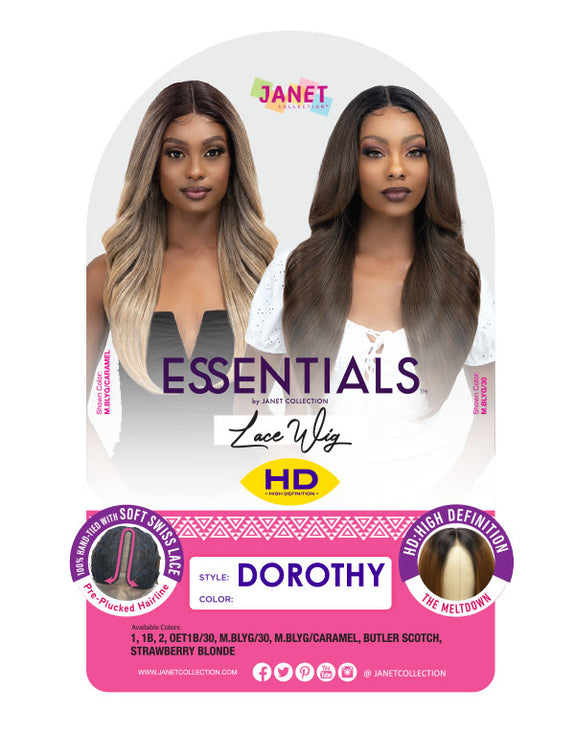 JANET ESSENTIALS HD LACE DOROTHY WIG