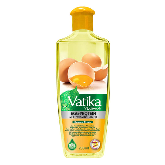 Vatika Naturals Multivitamin Enriched Egg Protein Hair Oil 200 ML