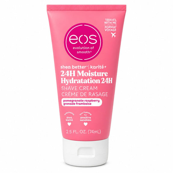Eos Shea Better 24H Moisture Shave Cream Pomegranate Raspberry 74 ml /2.5 fl oz