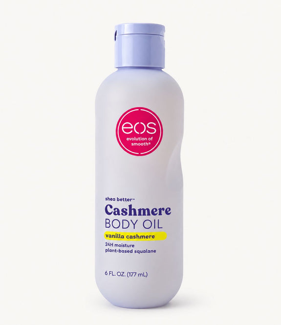 Eos Shea Butter Cashmere Body oil Vanilla Cashmere 177ml/6oz