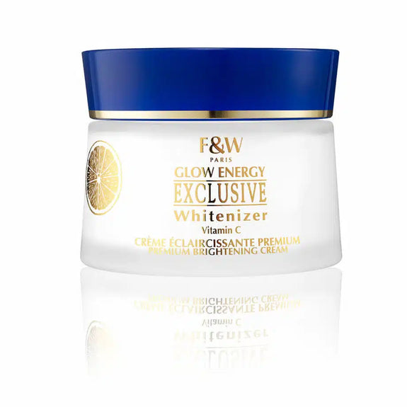 FAIR & WHITE EXCLUSIVE VITAMIN C GLOW ENERGY PREMIUM BRIGHTENING CREAM 180 ML