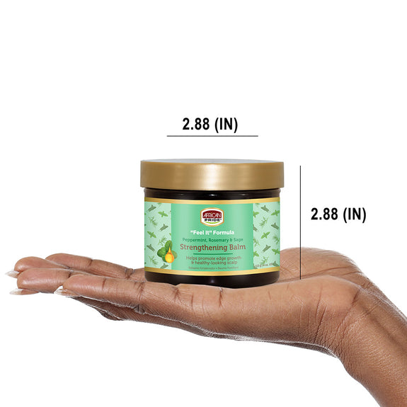 AFRICAN PRIDE "FEEL IT" FORMULA STRENGTHENING BALM, 4OZ