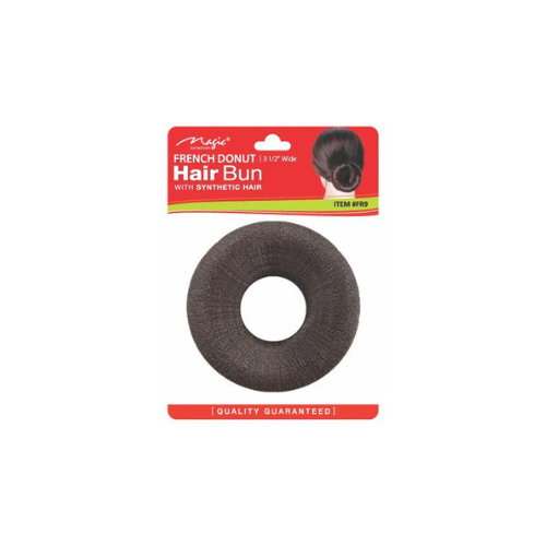 MAGIC COLLECTION FRENCH DONUT HAIR BUN WITH SYNTHETIC HAIR