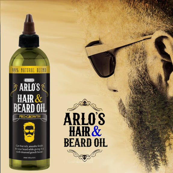 Arlo's Pro Growth Beard Oil - Citrus Basil 2.5 oz.